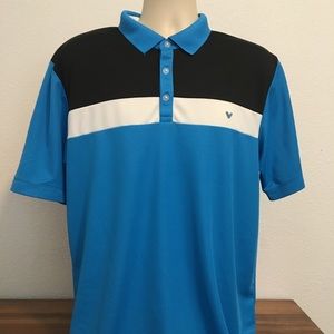 Callaway Golf Opti Dri Men's Blue XL Polo Shirt